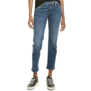 EUC- Frame Denim Le Garcon Mid-Rise Straight Leg Revere Wash Jeans Size 28